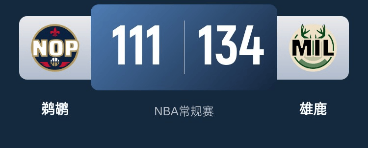 世俱杯足球-雄鹿轻取开拓者，字母哥轰31+9数据